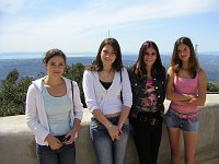 Alexis,France,Marion,KC French Student Visit Mt Diablo Alexis,France,Marion,KC