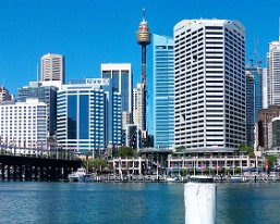 2012-10 Australia (019) 2012 - Downtown Sydney with Sydney Tower