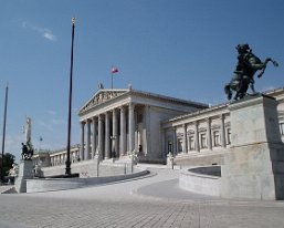 1995 -Parlament 1995 - Austrian Parliament. Photo courtesy of the Internet
