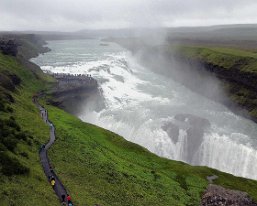 P1010131 2018 - Gullfloss Waterfall, Iceland