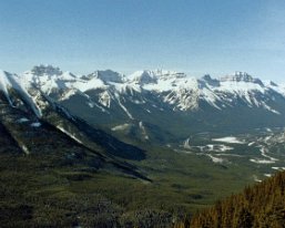 1988-02 Calgary Olympics20 1988 - The Canadian Rockies at Banff