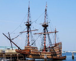 Mayflower_II Mayflower 2 in Plymouth, Mass (photo courtesy of the internet)