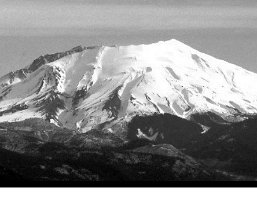 1986-06 Mt St Helens and Mt Adams 1986 - Mt St Helens and Mt Adams (photo courtesy of the internet)