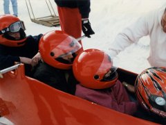 1997-03 Park City Bobsled7 1997 Olympic Bobsled Run, Salt Lake City My first run down the Olympic bobsled track in 1997 was piloted by an Olympian starting from the mens start. We broke...