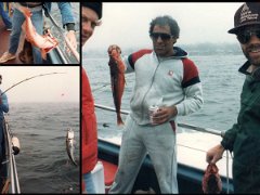 1985-03 Monterey Bay Fishing (Collage) 1995 - Monterrey Bay Deep Sea fishing
